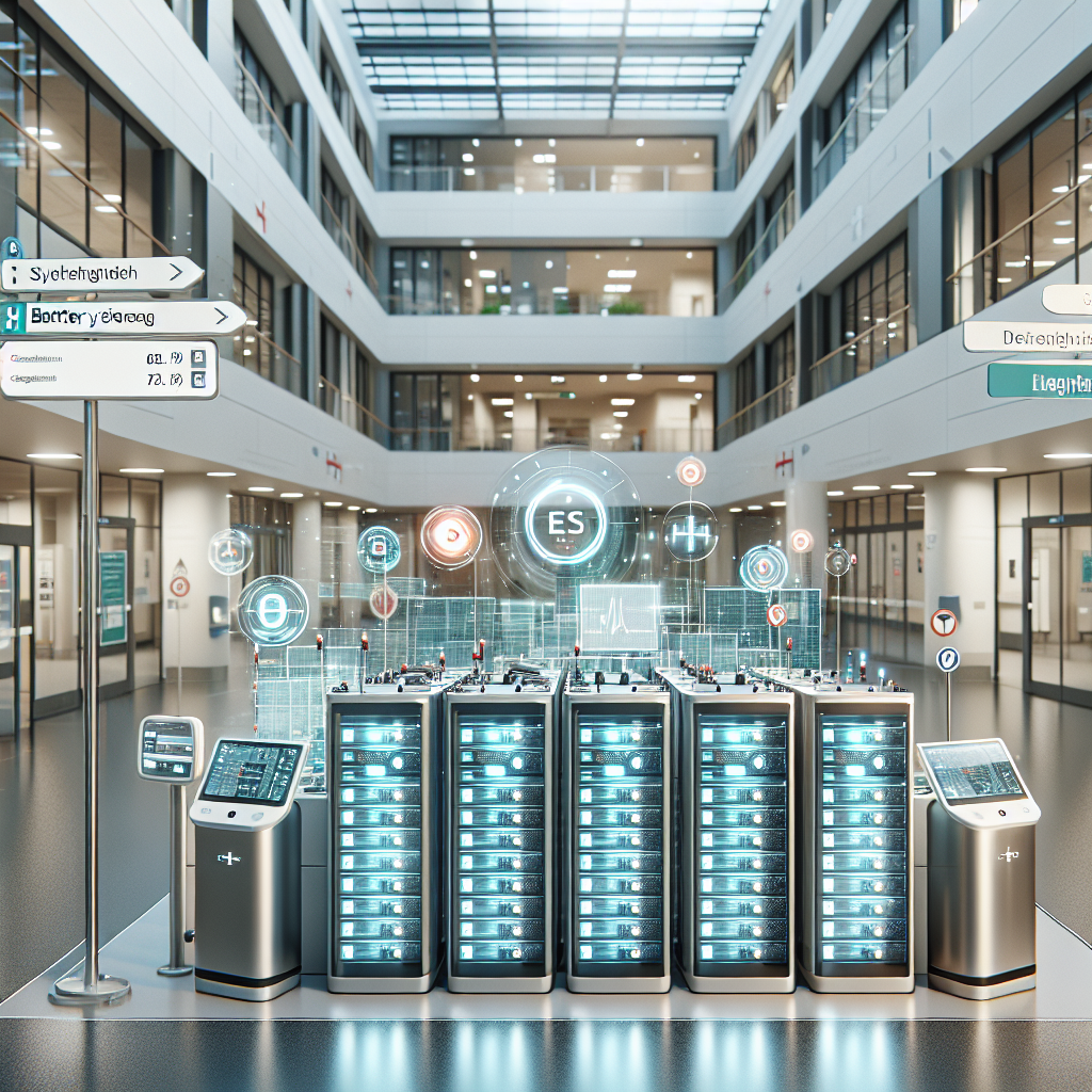 Batteriespeichersysteme und Energieversorgungssicherheit in Krankenhäusern